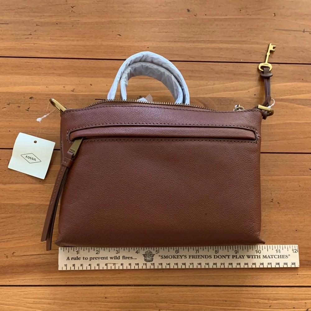 Fossil Brown Kiera Crossbody Bag - Picture 9 of 10